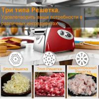Picadora de carne eléctrica potente máxima 2800W picadora de carne resistente picadora de salchichas - details 3