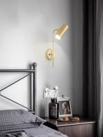 Lámpara De Pared Rotativa Para Dormitorio Material Hierro Y Plástico E27 Bombilla LED Luz De Lectura Con Interruptor Moderna - details 8