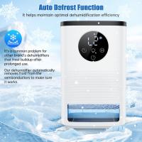 Deshumidificador de 1600 ml, Deshumidificador silencioso de baja humedad de consumo, modo de sueño, apagado automático, cronómetro de 24 horas, descongelación automática, luz de Ambiente doméstico - details 2