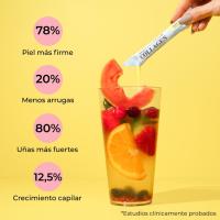 Colágeno sabor a elegir NEUTRO o MANGO y MARACUYÁ - Cabello más grueso, denso y fuerte - Uñas más fuertes - Piel más firme, elástica, tersa y luminosa, arrugas más difuminadas - Mejora de la celulitis y flacidez - Alma Secret - details 2