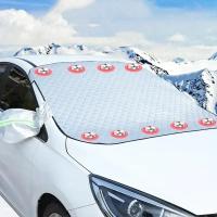 Protector De Ventanas De Coche Anticongelante Con 9 Magnetos Universal Bloqueador De Sol Visor Para Ventilador Delantero Y Trasero - details 3