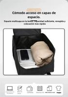 MEJORADA Maletín con Ruedas de Gran Capacidad, Convertible en Maleta, Asa Telescópica Resistente, Diseño Ligero e Impermeable, Ideal para Viajes, Negocios y Estudiantes - details 22