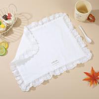 Mantelones De Encaje De Algodón Suave Para Comida Decoración De Fiesta Regalo Para Casa De Amistad Estilo Japonés Rectangular - details 5
