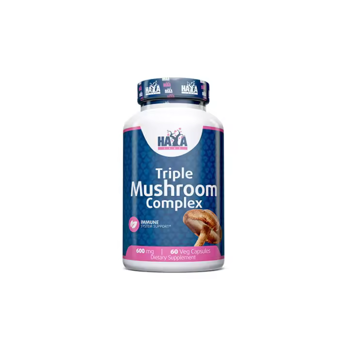 HAYA LABS Triple Mushroom Complex 60 Caps - 1