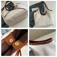 Bolso De Hombro Para Mujer De Gran Capacidad 2025 Nueva Moda Casual Simple Para Clase Y Comuting Bolso De Mano Satchel - details 7