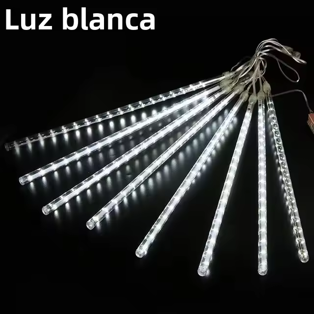 Luces De Lluvia De Meteoros LED Impermeables Para Decoración De Jardín Navidad Y Fiesta 50CM 30CM Luz De Hidraulico De Navidad - 1