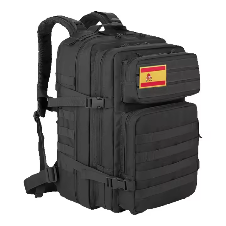 Mochila Táctica Impermeable de 50L Diseño Sólido de Nylon Ideal para Senderismo, Camping, Viajes Deportes y Exteriores - 1