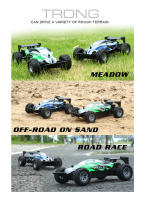 Nueva Coche RC De Alta Velocidad Vehículo De Off-Road Juguete De Carreras Para Niños Con Cuerpo De PVC Incluye Batería - details 12