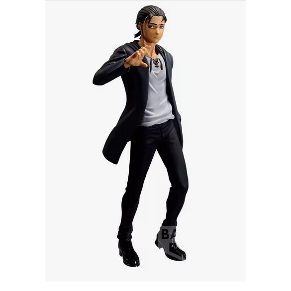 Figura Banpresto Eren Yeager Shingeki No Kyojin The Final Season Attack On Titan - Idea de Regalo - Mercancia Oficial - Juguetes para Niños y Adultos - Anime Fans