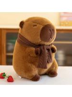 Muñeco De Peluche Kawaii De 35CM Con Bufanda Pez Pufferfish Juguete Animal Para Niños Regalo De Cumpleaños Capybara Muñeco De Peluche Para Niños - details 7