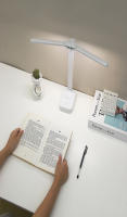 Lámpara De Escritorio LED Recargable Por USB Iluminación Táctil Ajustable En 3 Niveles Protección Ocular Plegable Para Dormitorio Luz De Escritorio - details 2