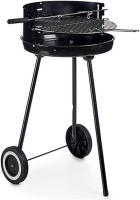 STARLEY-La dehesa Barbacoa carbón redonda, 42 cm, soporte trípode 2 ruedas, rejilla regulable,42,5 x 41,5 x 71 cm. - details 0