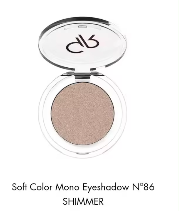 GOLDEN ROSE SOFT COLOR SHIMMER MONO EYESHADOW Nº 86 - 1