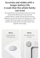 Xiaomi Escala De Peso Corporal S400 Bluetooth 5.0 Composición Corporal Con Monitorización De Ritmo Cardíaco Pantalla LED Oculta Capacidad De 150KG BMR Test - details 16