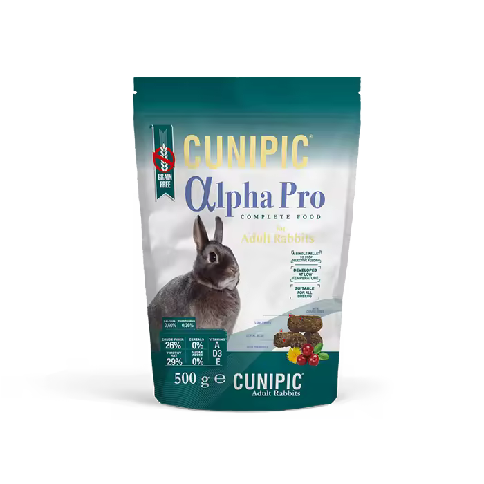 Cunipic Alpha Pro conejo adulto 500 gr - 1
