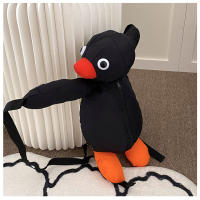 Mochila De Peluche Pingüino 38cm Juguete De Peluche Suave Para Niñas Regalo De Cumpleaños Bolsa De Hombro Animal De Peluche Unisex - details 18