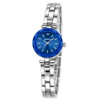 Reloj De Pulsera De Acero Inoxidable Lujoso Y Ligero Con Correa Redonda Versátil Y Casual Simple Para Hombre Y Mujer Resistente Al Agua - details 6