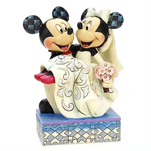 Figura enesco disney mickey & minnie boda - 1