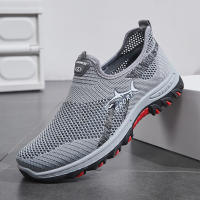 Zapatos De Verano Para Hombre Suela De Goma Transpirables Zapatillas Casuales Ligeros Malla Moda Caminar Senderismo 2024 - details 0
