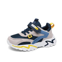 Zapatillas De Deporte Para Niños Cuero Malla Transpirable Cómodas Para Caminar Y Correr Al Aire Libre Moda Infantil - details 9