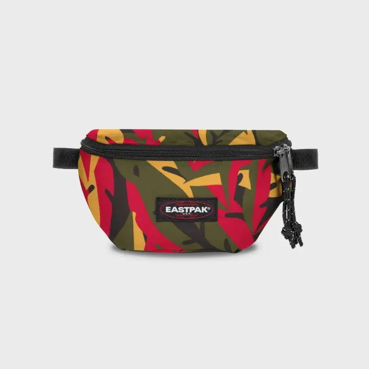 Eastpak Riñonera Leaves Khaki Verde Mujer 100% Vegano - 1