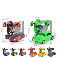 Coche Transformable De Juguete Autobot Robot Puzzle Para Chicos Sin Batería Material Plástico Juego Educativo Para Mayores De 14 Años - details 0
