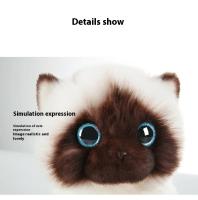 Muñeco De Peluche Genuino Hugs Baby Gato Simulación De Animal Lindo Suave Kawaii 20/26cm Juguete Para Niños Regalo De Cumpleaños - details 12