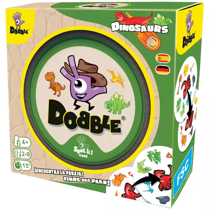 Dobble Dinosaurios. Asmodee. Dobble - 1