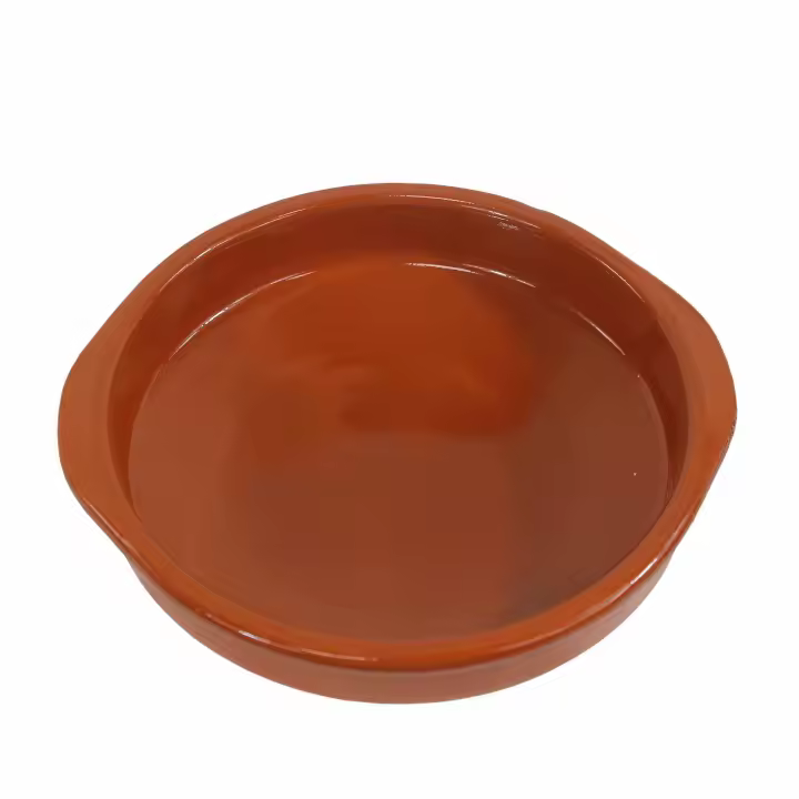 Fackelmann Food&More Fackelmann Cazuela Clásica Barro Caramelo Ø28cm. 1 ud. - 1