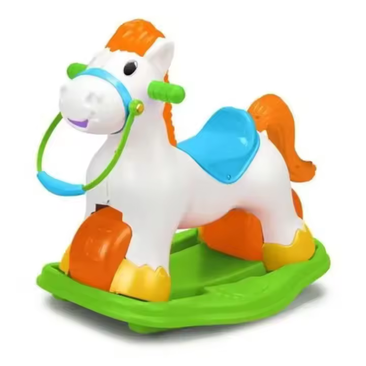 Correpasillos balancín infantil pony Feber con sonidos FED38000 - 1