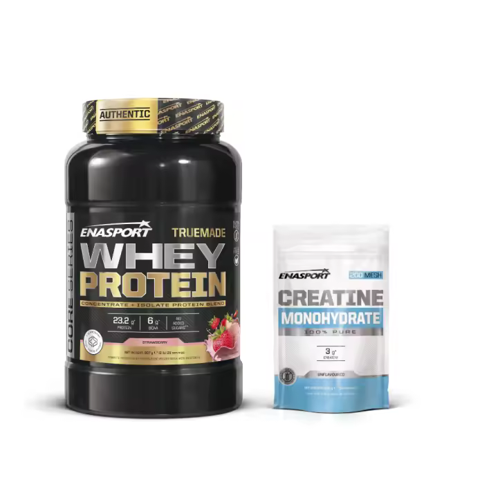 Enasport Truemade Pack Proteína Whey 2lb + Creatina Monohidrato 150g - 1