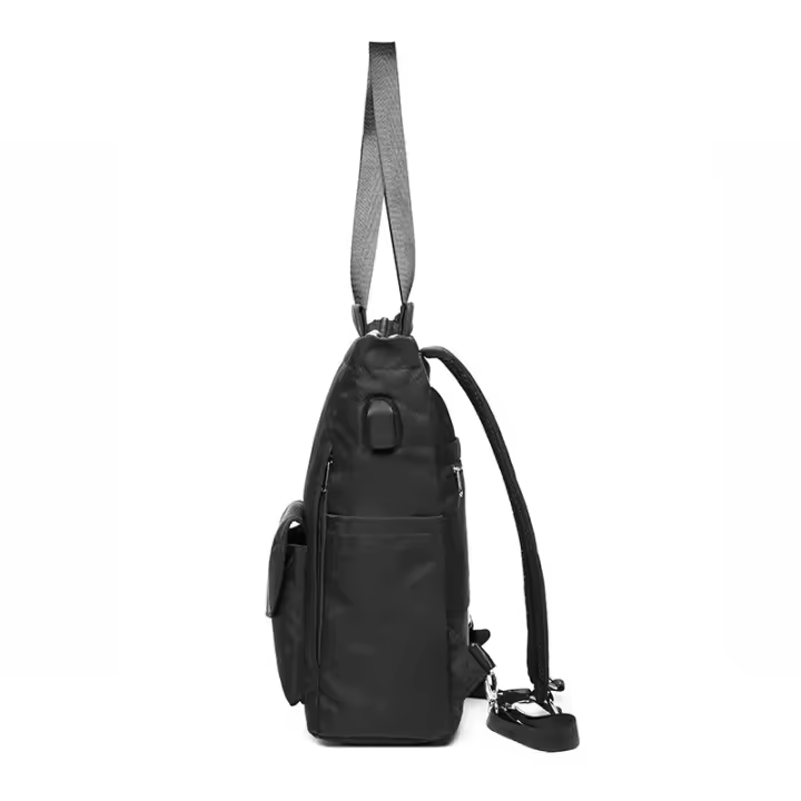 Mochila GRANDE impermeable para Orden portátil, Bolso Escolar Unisex, Color sólido, japonés, BLA - 1