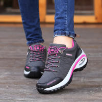 Zapatos De Trekking Para Mujer Cuero Sintético Y TPU Antideslizante Transpirables Para Caminata Montaña Senderismo Acampar Y Escalada - details 4