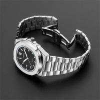 Reloj De Lujo Para Hombre Originate Quadrado De Acero Inoxidable Resistente Al Agua Con Luminiscencia Fecha Y Correa De Acero Reloj De Pulsera De Cuarzo - details 1