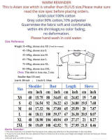 Camiseta De Algodón 100% Para Hombre Verano Manga Corta Cuello Redondo Suave Ajuste Básico Camiseta De Estilo Casual - details 0