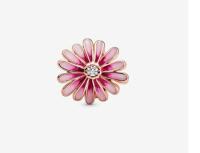 Pandora Garden Colección margaritas chapada en oro rosa de 14 quilates，Viene con un embalaje de caja de regalo completo. - details 1
