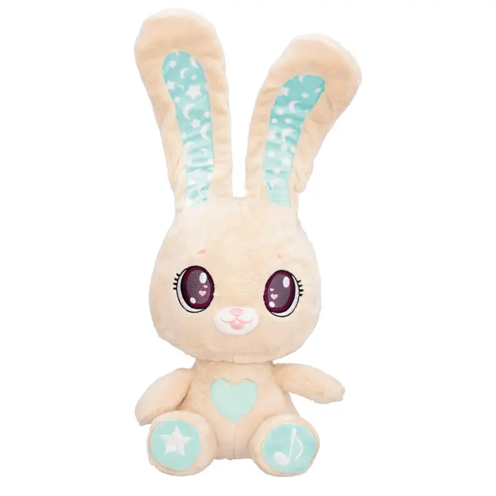 PEEKAPETS Conejito Interactivo, Peluche Divertido y Suave que Mueve las Orejas y Hace Luces y Sonidos, Juguete Regalo para Bebés y Niños - 1