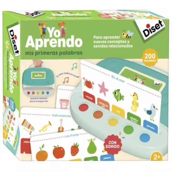 Juego educativo Yo Aprendo las Primeras Palabras Diset - 1