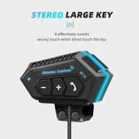 Nueva BT12 Kit De Auricular Bluetooth Inalámbrico Para Casco De Motocicleta Handsfree Llamada Estéreo Anti-interferencia Impermeable - details 2