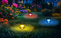 Lámpara Flotante Solar RGB Para Piscina Luz LED Cambiante Color Impermeable Para Jardín Patio Camino Fiesta - details 5
