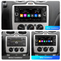 Radio De Coche Android 2Din Con GPS Para Ford Focus 2007 Mondeo S-max C-max Kuga Galaxy Fiesta Transit Conectividad Y Video - details 3
