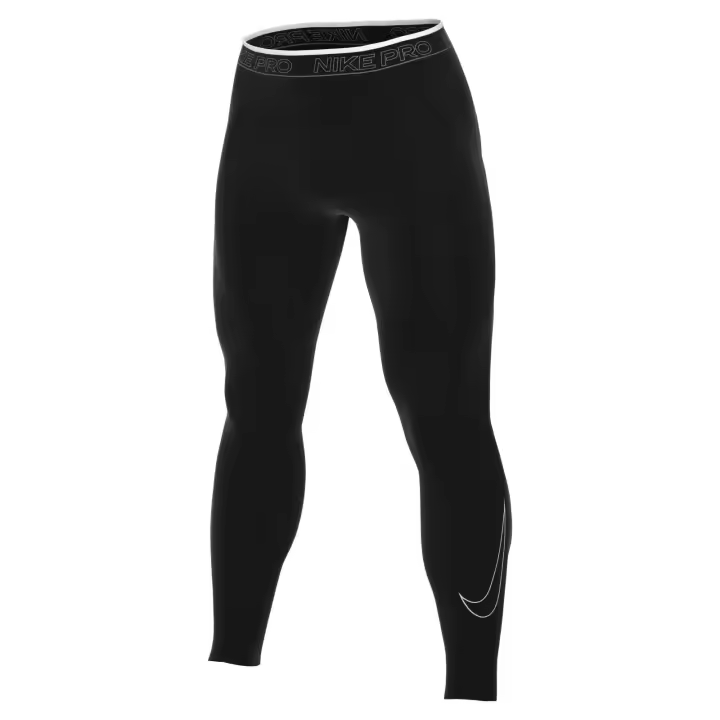Nike Pro Tight M DD1913-010 thermal pants – Pantalón térmico ajustado con tejido elástico y tecnología transpirable, proporcionando compresión, calidez y libertad de movimiento en actividades deportivas intensas. - 1