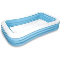 Piscina Hinchable Infantil Rectangular 305x183x56 cm, 1.020 litros, 3 Cámaras de Aire, Estable, Tapón de desagüe, Vinilo, Larga duración, Parche de reparación, para niños Desde 6 años (58484) Intex - details 3