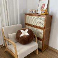 Cojín Redondo De Esponja Para Ventana De Dormitorio Con Forma De Tomate Y Setas Almohada De Mousse De Memoria Para Asiento Y Espalda - details 13