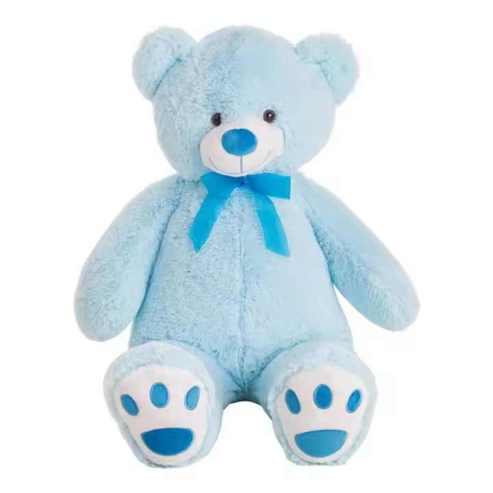 Oso de Peluche Azul de 100 cm - 1