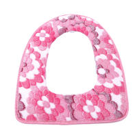 Cubierta De Inodoro Flannel Invierno Cálida Con Estampados Almohadilla De Comodidad Suave Para Baño Accesorio Esencial - details 4
