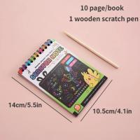 100PCS Juguetes De Dibujo Montessori Mini Arcoíris Con Plantillas De Dibujo Para Niños Juguetes Educativos Regalo Para Niños De 0 a 12 Años - details 5
