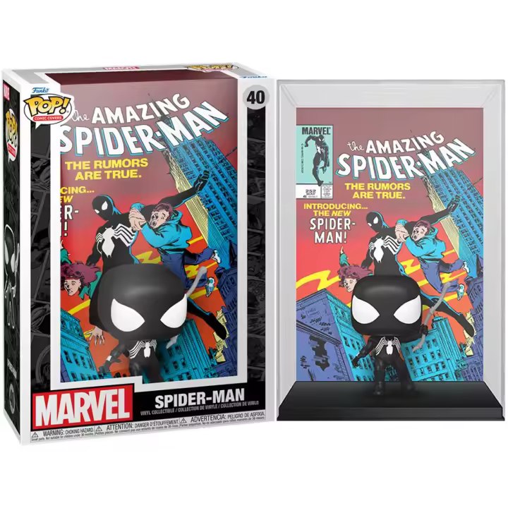 FUNKO POP! COMIC COVERS: THE AMAZING SPIDER-MAN - SPIDER-MAN, LICENCIA OFICIAL - 72503, Nº40 - 1