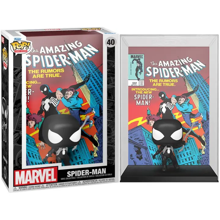 FUNKO POP! COMIC COVERS: THE AMAZING SPIDER-MAN - SPIDER-MAN, LICENCIA OFICIAL - 72503, Nº40 - 1