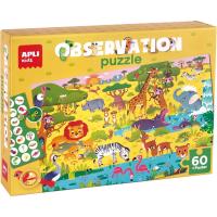 APLI Kids Puzzle Observación Junior Sabana 60 Piezas - Desafíos Estimulantes - details 0